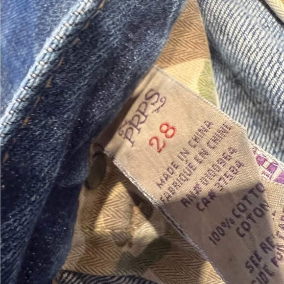 PRPS Goods & Co. Fury Tapered 1-Year Wash Jean Size 28 Waist - Picture 5 of 8